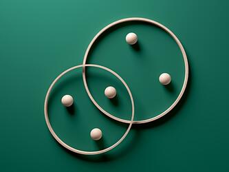 Collaboration abstract image